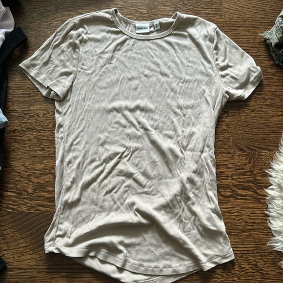 Sunday Best Ribbed T-Shirt - Picture 1 of 2